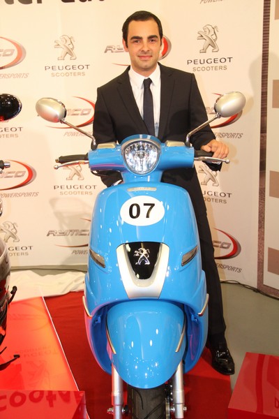 Launch of Peugeot Django Scooters by Rymco